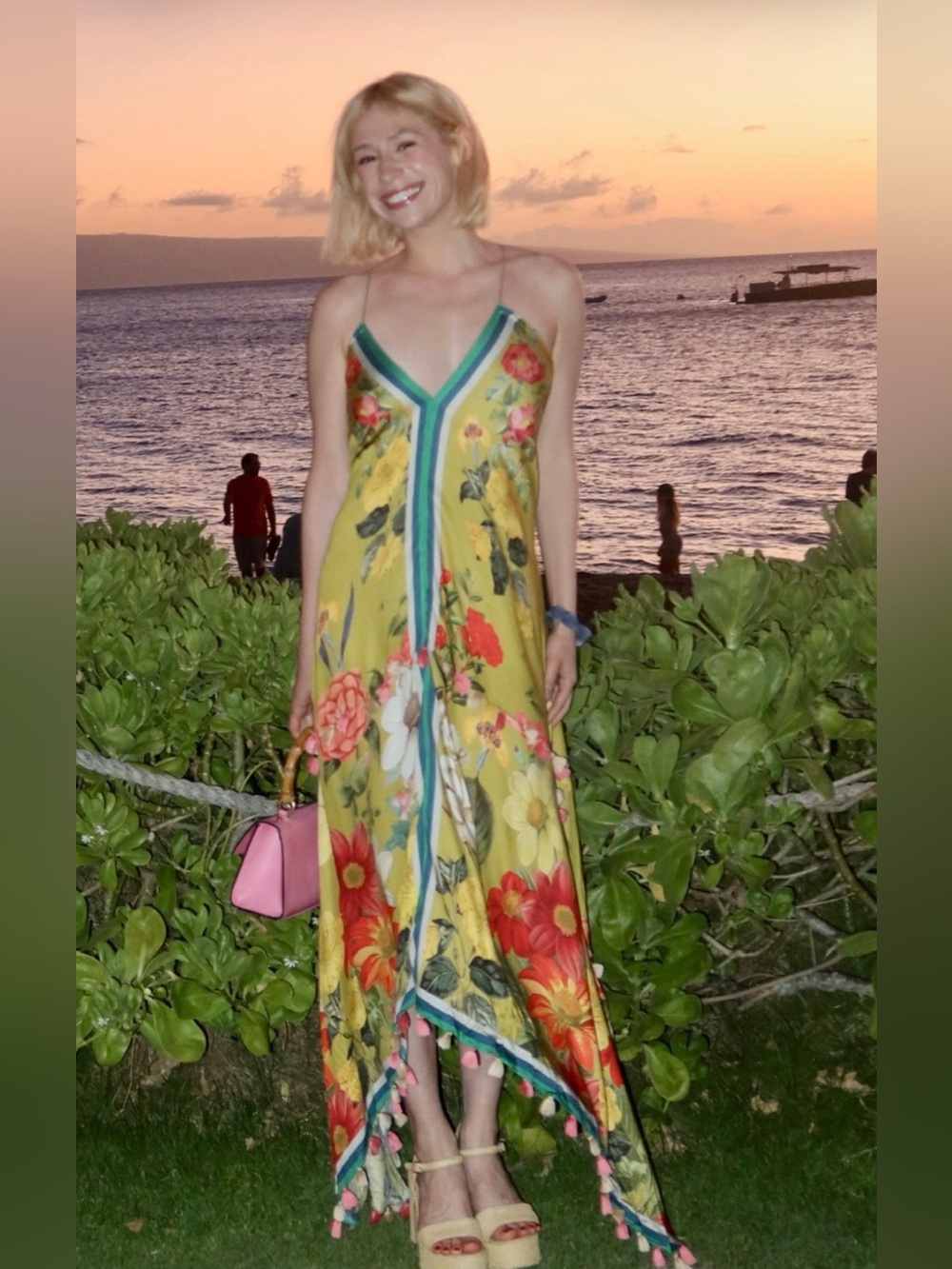 ARATTA FRENCH RIVIERA TASSELED DRESS